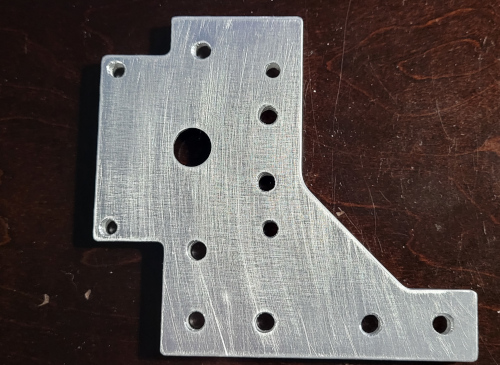 Other side of the cnc part